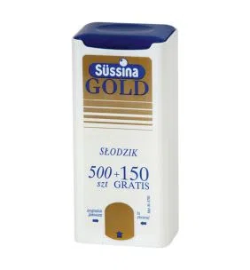 Sussina Gold, tabl., 500 szt+150szt,