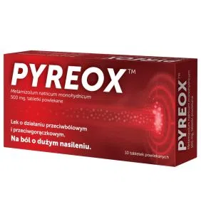 Pyreox, 500 mg, tabletki powlekane, 10 szt.