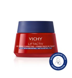 Vichy Liftactiv B3, krem, przeciw przebarwieniom z retinolem, na noc, 50ml