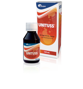 Unituss, 60 mg/10 ml, syrop, 120 ml