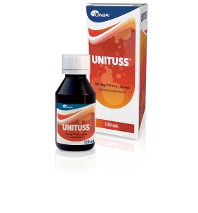 Unituss, 60 mg/10 ml, syrop, 120 ml