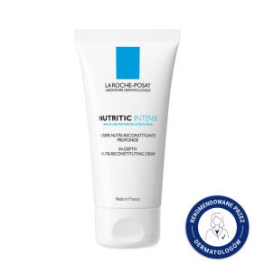 La Roche-Posay Nutritic Intense, krem odżywczo - regenerujący, do skóry suchej, 50 ml, tuba