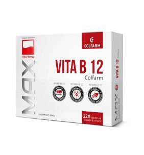 Max Vitaminum B12 Colfarm, tabletki, 120 szt.