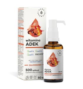 Witamina ADEK dla rodziny, MCT, krople, 50 ml