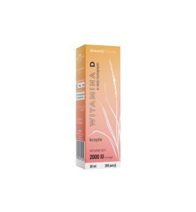 Witamina D w oleju konopnym, krople, 30 ml