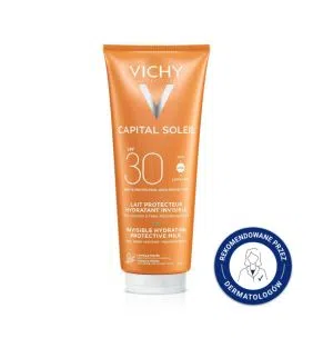 Vichy Capital Soleil, ochronne mleczko do twarzy i ciała SPF 30, 300 ml