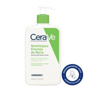 CeraVe, nawilżająca emulsja do mycia dla skóry normalnej i suchej, 473 ml