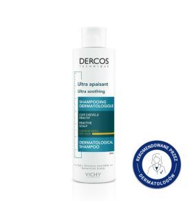 Vichy Dercos, szampon ultrakojący, włosy suche, 200 ml
