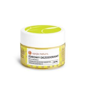 Opcja Natura Zdrowy dezodorant, len&paczula, 50 ml