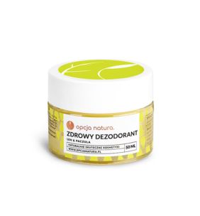 Opcja Natura Zdrowy dezodorant, len&paczula, 50 ml