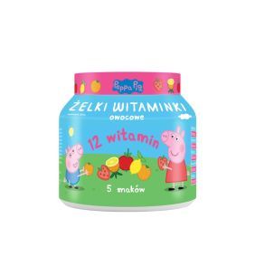 Domowa Apteczka Żelki witaminki, Świnka Peppa, 180 g (ok. 60 szt.)