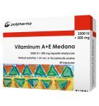 Vitaminum A+E Medana, 2500 j.m.A + 200 mg E, kapsułki, 40 szt.
