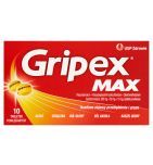 Gripex Max, tabletki powlekane, 10 szt.