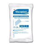 Viscoplast Jałowa gaza opatrunkowa bawełniana, 17 nitkowa, 1m2, 1 szt.