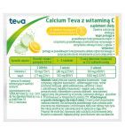 Calcium Teva z witaminą C, tabletki musujące, 14 szt.