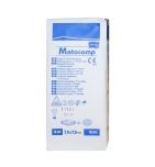 Kompresy gazowe Matocomp, 17-nitkowe, 7,5 x 7,5 cm, 8-warstwowe, 100 szt.