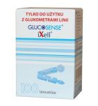 Lancety do nakłuwacza Glucosense, 100 szt.