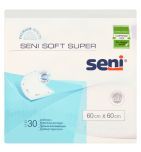 Seni Soft Super, podkłady higieniczne, 60 cm x 60 cm, 30 szt.