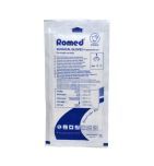 Rekawiczki chir.Romed,lat,jal,pudr,r.6,5,1para