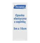 Viscoplast, opaska elastyczna z zapinką, 5 m x 10 cm, 1 szt.