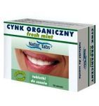 Cynk Organiczny Naturtabs Fresh Mint, tabletki do ssania, 50 szt.