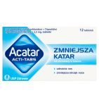 Acatar Acti Tabs, 60 mg + 2,5 mg, tabletki, 12 szt.