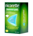 Nicorette Freshmint Gum, 4 mg, guma do żucia, 105 szt.