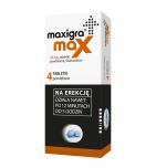 Maxigra Max, 50 mg, tabletki powlekane, 4 szt.