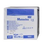 Kompr.wlokn.n/j.Matovlies,10x10, 4w, 30 g, 100 szt