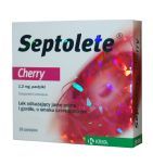 Septolete Junior, 1,2mg, pastyl., 18 szt,bl(2x9)