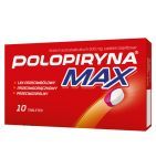 Polopiryna Max, 500 mg, tabletki dojelitowe, 10 szt.