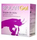 Biolan Gel, 0,3%, krople do oczu, 0,35 ml, 10 minimsów