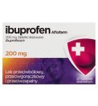 Ibuprofen Aflofarm, 200 mg, tabletki drażowane, 20 szt.