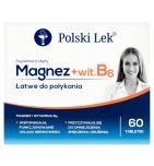 Magnez + Vit.B6, tabl.,(Polski Lek), 60 szt