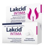 Lakcid Intima, kapsułki dopochwowe, twarde, 10 sztuk