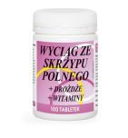 Wyciąg ze skrzypu polnego+drożdże+witaminy, tabletki, 100 szt.