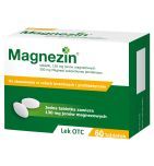 MAGNEZIN, 130 mg jonów magnezowych, tabletki, 60 sztuk