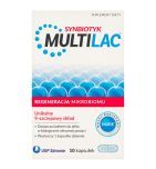 Multilac, kapsułki, synbiotyk (probiotyk +prebiotyk), 10 szt.