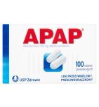 Apap, 500 mg, tabletki powlekane, 100 szt.