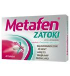 Metafen Zatoki, 200mg+30mg, tabletki powlekane, 20 szt.
