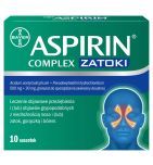 Aspirin Complex Zatoki, 500 mg + 30 mg, granulat w saszetkach, 10 szt.