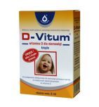 D-Vitum, witamina D dla niemowląt, 6 ml (krople)