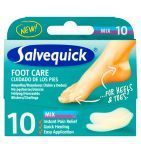 Salvequick, plastry na pęcherze, otarcia, mix, 10 szt.