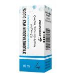 Xylometazolin 0.05%, krople do nosa, 10 ml (Polfa Warszawa)