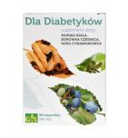 Dla Diabetyk&oacute;w, morwa, bor&oacute;wka, kora cynamonu, 596 mg, kapsułki, 48 szt.