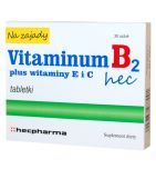 Vit. B 2 hec, tabl., na zajady, 30 szt