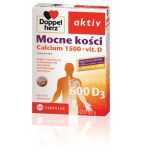 Doppelherz aktiv Mocne kości, Calcium 1500 + witamina D, tabletki, 60 szt.