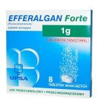 Efferalgan  Forte, 1 g, tabletki musujące, 8 szt.