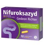 Nifuroksazyd Gedeon Richter, 200 mg, kapsułki twarde, 12 szt.