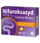 Nifuroksazyd Gedeon Richter, 100 mg, tabl.powl., 24 szt